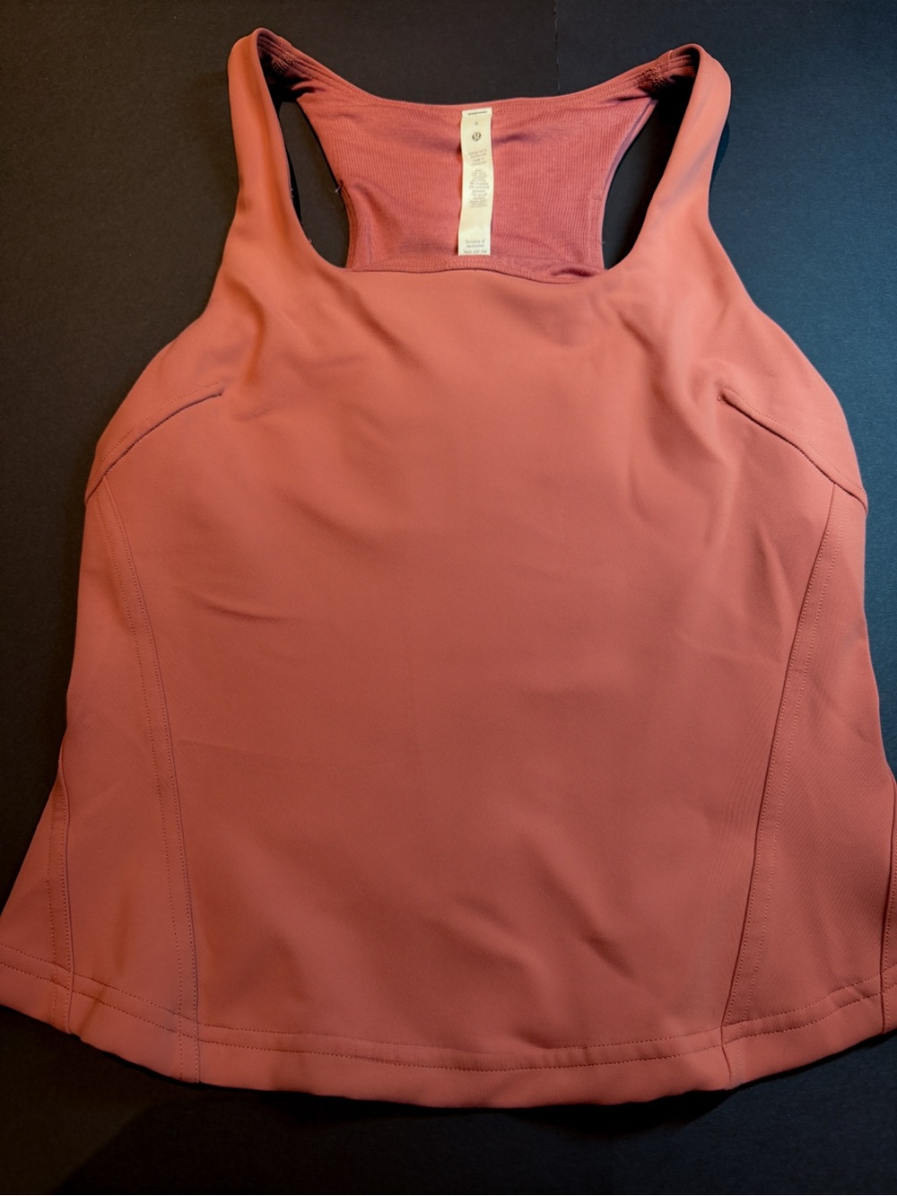 Lululemon Athletica Dusty Rose Train Racerback Sports Tank